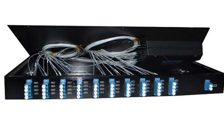 4 8 16 18 Channel WDM CWDM Mux Demux Module 1U Rack Mount 4 8 16 18 Channel WDM CWDM Mux Demux Module 1U Rack Mount