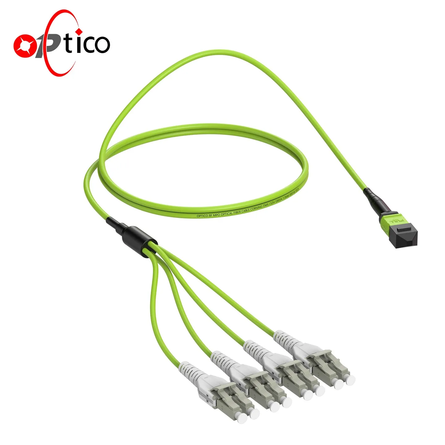 8f MTP MPO til LC Uniboot Breakout Cable OM5